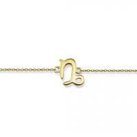 JWLS4U | Zodiac Sign Bracelets Gold 7